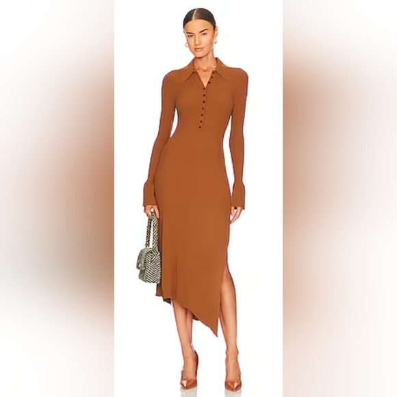 A.L.C. Lance Dress / Cognac/Sz S (Pre-owned) - Picture 1 of 8